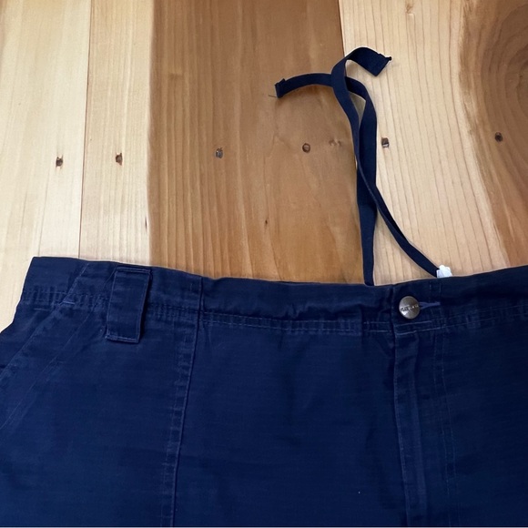 Carhartt Unisex Regular Navy Blue Ripstop Multi Cargo Scrub Pant C54103 3XL - Picture 5 of 10